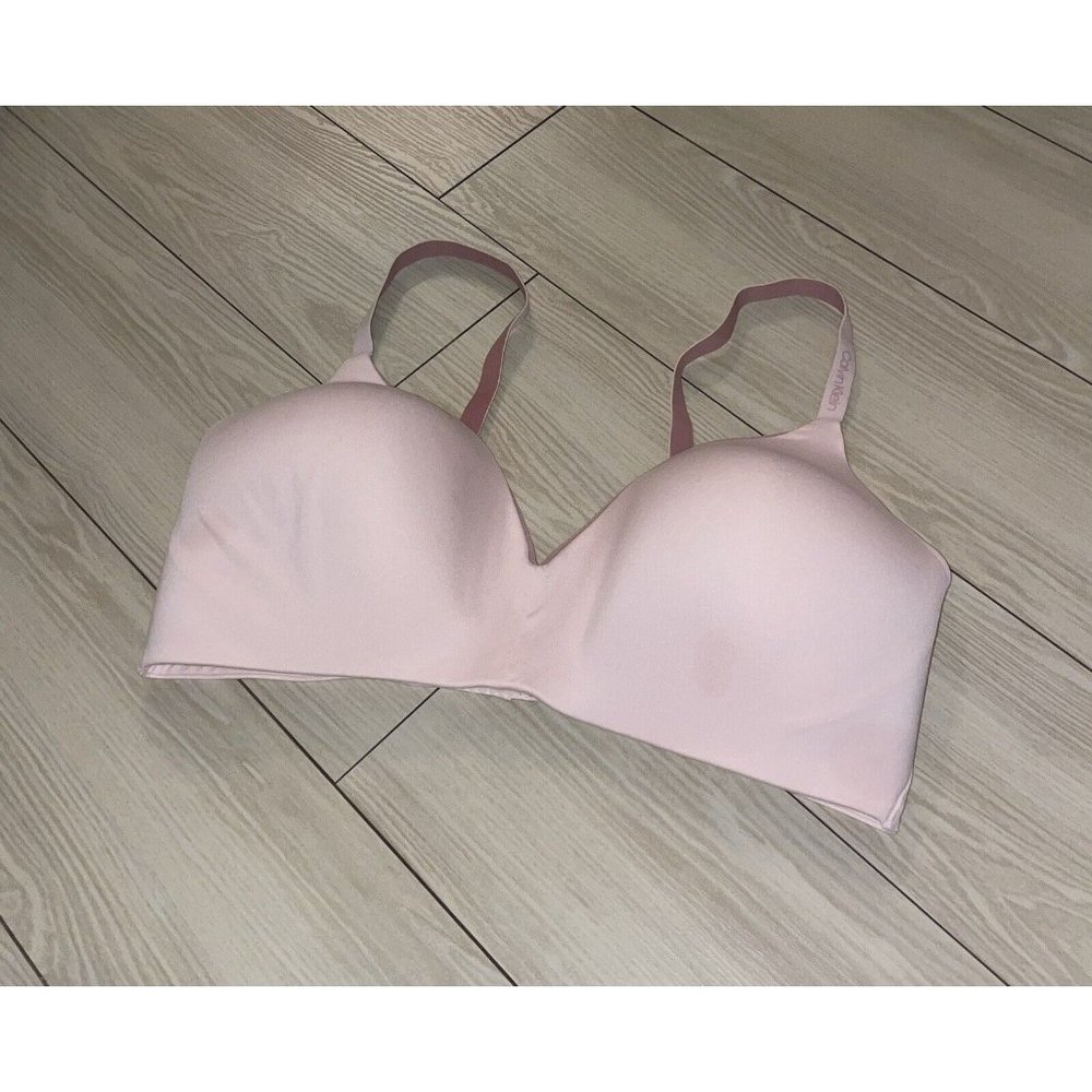 Calvin Klein QP2931S Lightly Lined Wireless T-Shirt Bra XL XLarge Pink